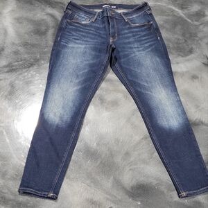 OLD NAVY MID RISE ANKLE JEANS ROCKSTAR SUPER SKINNY SIZE 6